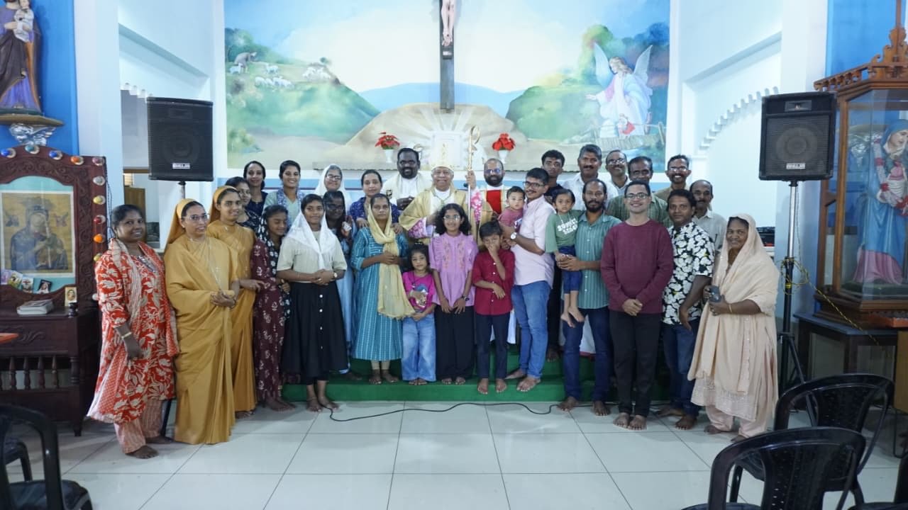 ബധിരർക്കും കേൾവി പരിമിതിയുള്ളവർക്കുമായി പ്രത്യേക വിശുദ്ധ കുർബാന സംഘടിപ്പിച്ചു.